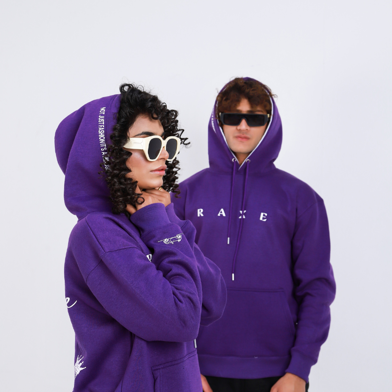 STRUGGLE TO STAGE PURPLE HOODIE