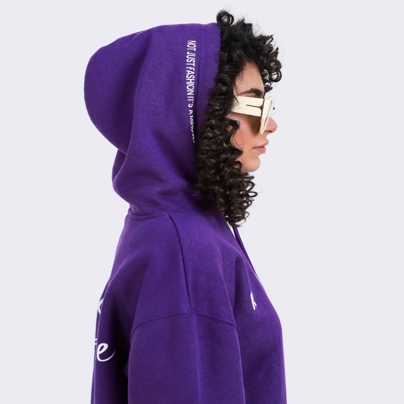 STRUGGLE TO STAGE PURPLE HOODIE